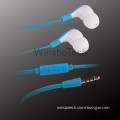 Flat Wire/Cable Earphone for iPhone